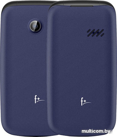 Кнопочный телефон F+ Flip 3 (синий)