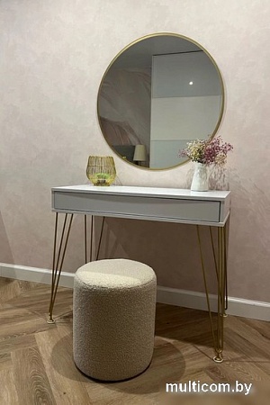 Зеркало eMZe D80 с УФ-окантовкой UV.80.80.AUR (золото)