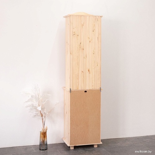 Шкаф-витрина Диприз Lena 1-дверный Д.73044.7 (сосна, без отделки)