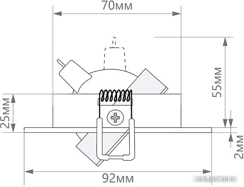 Точечный светильник Feron DL2811 32644