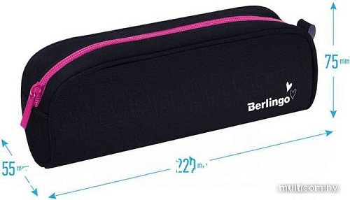 Пенал Berlingo Pink Zip PM09155