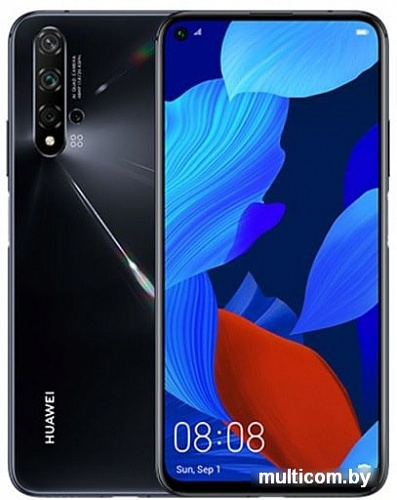 Смартфон Huawei Nova 5T YAL-L21 6GB/128GB (черный)