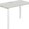 Norden 120х70х75 SG.204.SH.63.WH (белый/серый бархат)