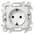 Розетка Simon 2420432-030 (белый)