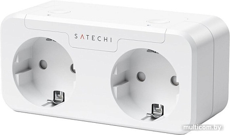 Умная розетка Satechi Dual Smart Outlet EU