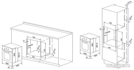 Духовой шкаф Graude Comfort BE 60.3 E