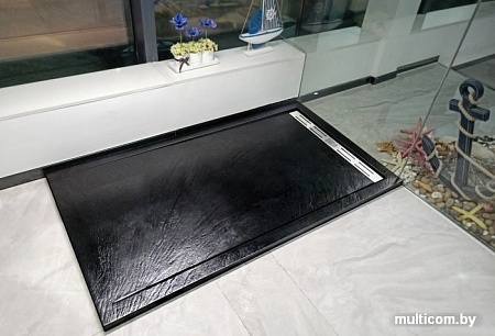 Душевой поддон WeltWasser TRS 10080 Stone-BL 100x80