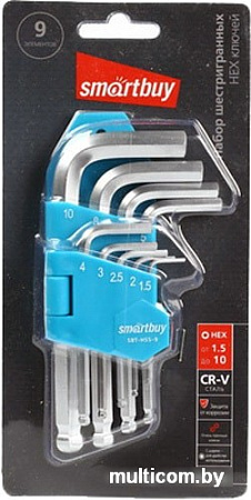 Набор ключей Smart Buy SBT-HSS-9 (9 предметов)