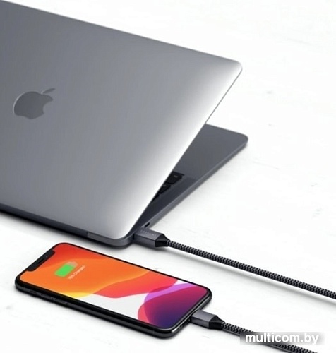 Кабель Satechi USB-C to Lightning MFI ST-TCL18M
