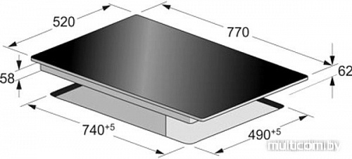 Варочная панель Kaiser KCT 77 FI La Perle