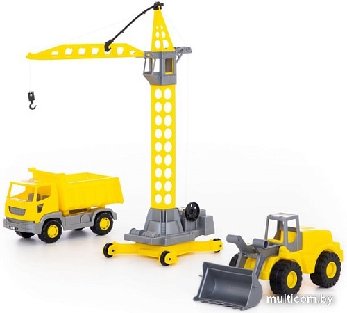 Полесье Набор строительной техники Агат 57150