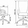 Кресло Norden IQ CX0898H-1-60 (черный/серо-голубой)