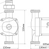Циркуляционный насос Aquario AC 204-130