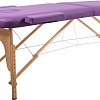 Массажный стол Atlas Sport складной 2-с 60 см деревянный (фиолетовый)