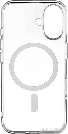 Чехол для телефона uBear Real Mag Case для Apple iPhone 16 (прозрачный)