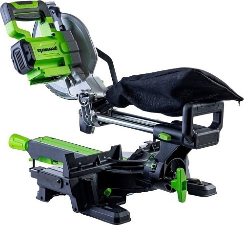 Торцовочная пила Greenworks GD24MS216 1501707UH (с 1-им АКБ)