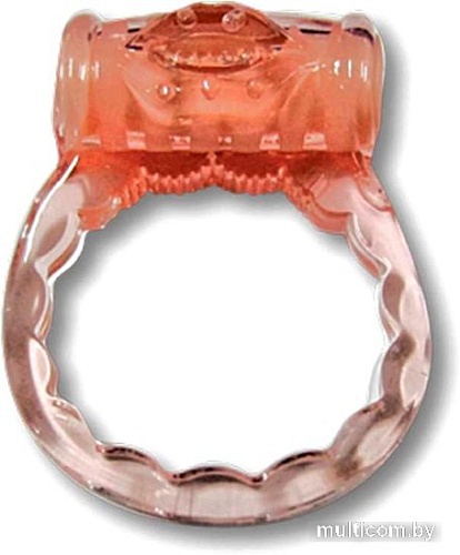 Виброкольцо LUXE Vibro Поцелуй стриптизерши + презерватив 653