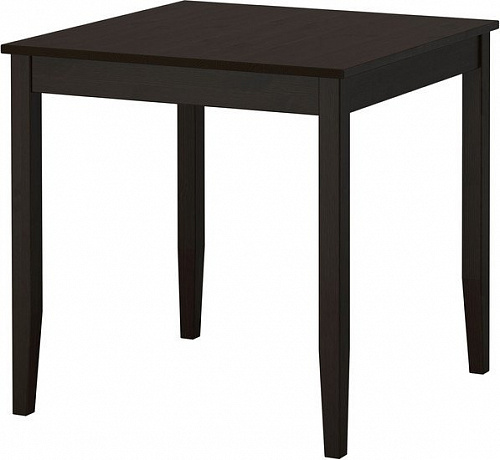Обеденный стол Ikea Лерхамн (черный/коричневый) [402.642.73]