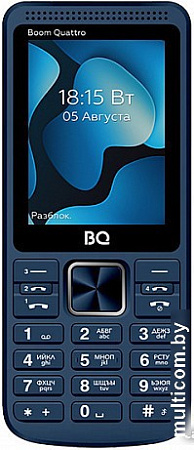 BQ-Mobile BQ-2455 Boom Quattro (синий)