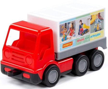 Фургон Полесье Базик трехосный 92274