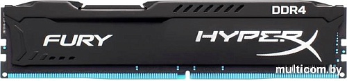 Оперативная память Kingston HyperX FURY 2x4GB DDR4 PC4-21300 [HX426C15FBK2/8]
