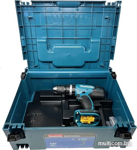 Ударная дрель-шуруповерт Makita DHP453ZJ (без АКБ, кейс)