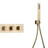 Душевая система Abber Daheim AF8253G (золото матовое)