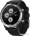 Умные часы Garmin Fenix 5 Plus Sapphire (серебристый/черный)