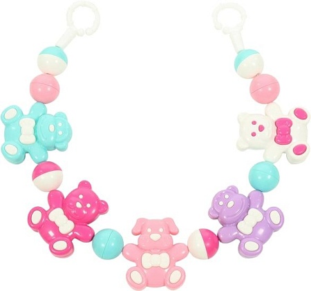 Погремушка Полесье Забавные зверята (66 см)