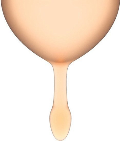 Менструальная чаша Satisfyer Feel Good (оранжевый)