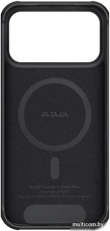 Чехол для телефона Pitaka Aramid ProGuard для iPhone 17 Pro Max (600D Black/Grey Twill)