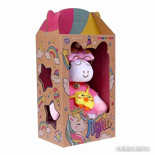Классическая игрушка Pomposhki Единорожка Луна 7806009