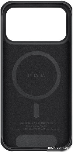 Чехол для телефона Pitaka Aramid ProGuard для iPhone 17 Pro Max (600D Black/Grey Twill)