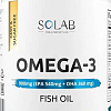 БАД Solab Omega-3 900мг (270 капсул)