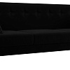 Диван Mebelico Брайтон 3 109163 (микровельвет, черный)