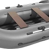 Гребная лодка Лоцман Турист ЛТ-300 ВНД (серый)