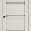 Межкомнатная дверь Atum Pro Х26 60x200 (artic oak, стекло white cloud)