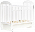 Классическая детская кроватка Bambini М 01.10.20 (белый)