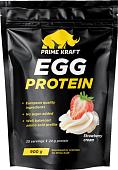 Протеин Prime Kraft EGG Protein (900г, клубника/сливки)