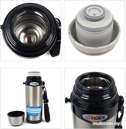 Термос Tiger MBI-A080 0.8л (серебристый)