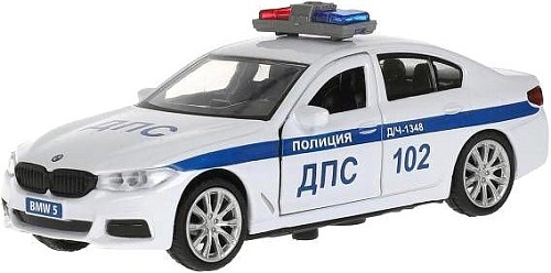 Легковой автомобиль Технопарк BMW 5-ER Sedan M-sport. Полиция 5ER-12SLPOL-WH