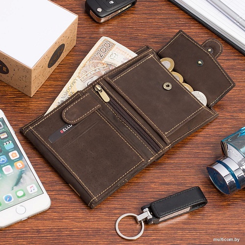 Кошелек Bellugio ZM-116R-123A (коричневый)