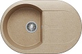 Кухонная мойка Polygran Atol-760 (песочный 302)