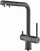 Смеситель Paulmark Serpentine SE213222-GRM (серый/серый металлик)