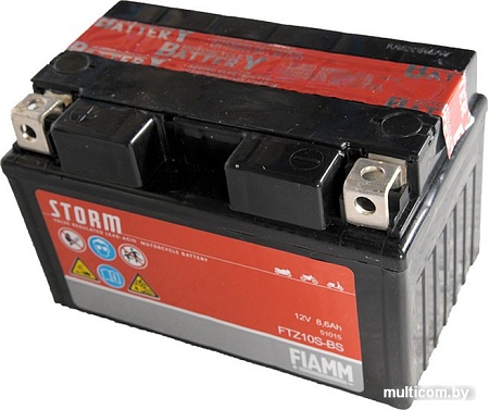 Мотоциклетный аккумулятор FIAMM FTZ10S-BS (8.6 А/ч)