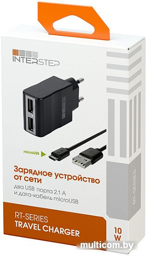 Зарядное устройство InterStep IS-TC-MICRO2KRT-000B201