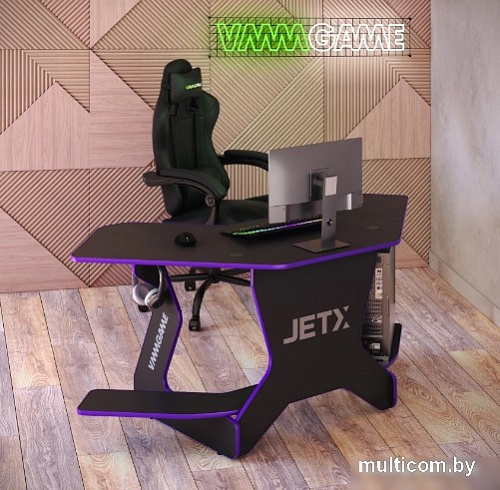 Геймерский стол VMM Game Jetx Dark Purple SF-1BPU