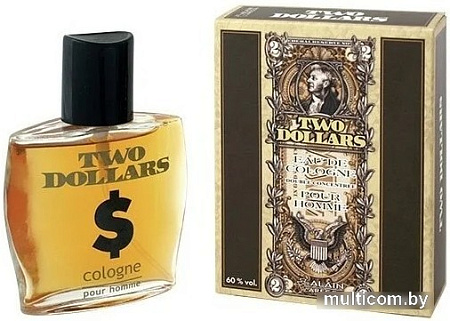 Одеколон Positive Parfum Cologne Two Dollars EdC (60 мл)
