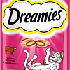 Лакомство для кошек Dreamies лакомые подушечки с говядиной 140 г