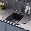 Кухонная мойка Mixline ML-GM24 552052 (черный)